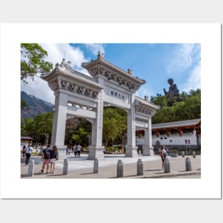 Po Lin Monastery, Lantau Island, Hong Kong Posters and Art